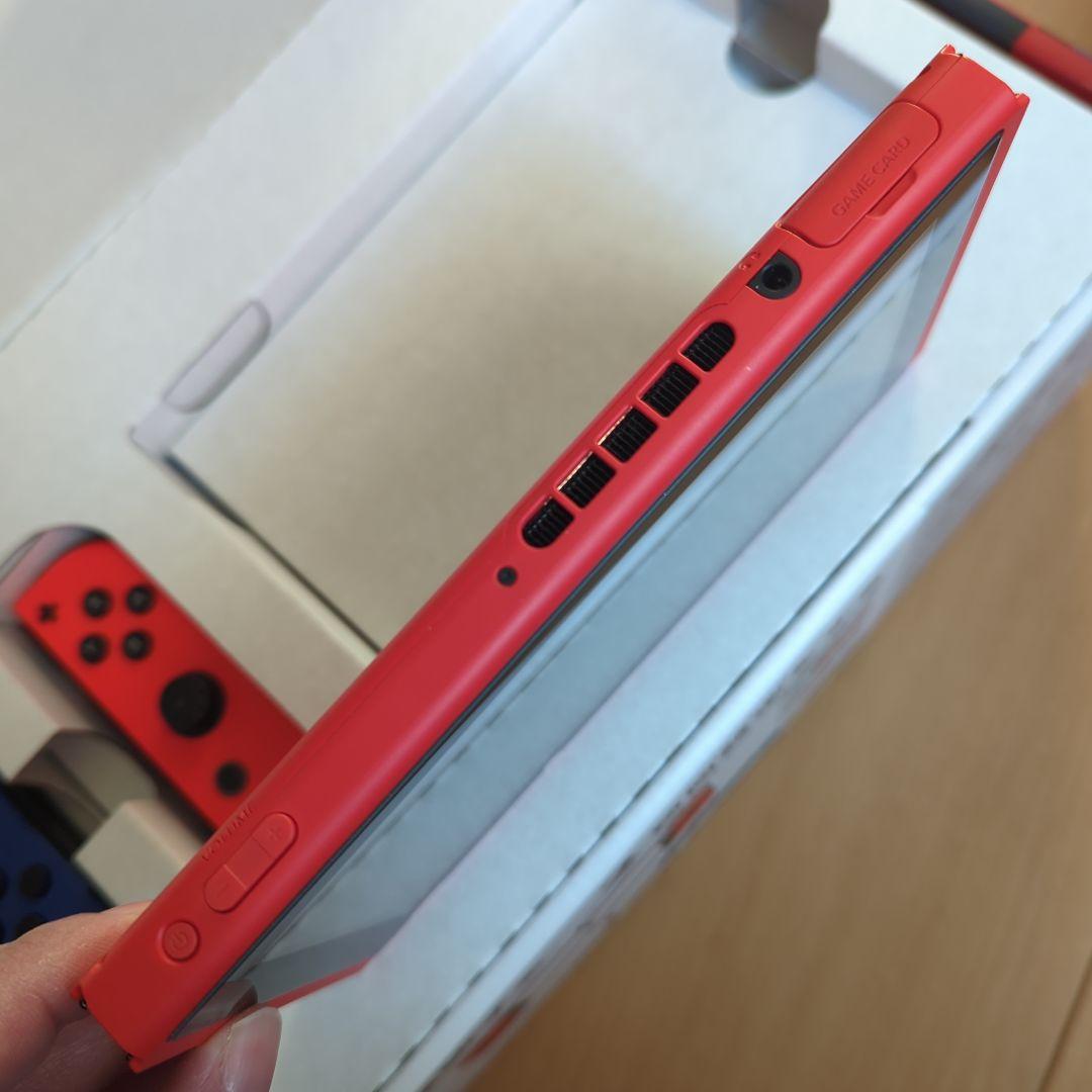 Nintendo Switch マリオレッド×ブルー セット　ジャンク