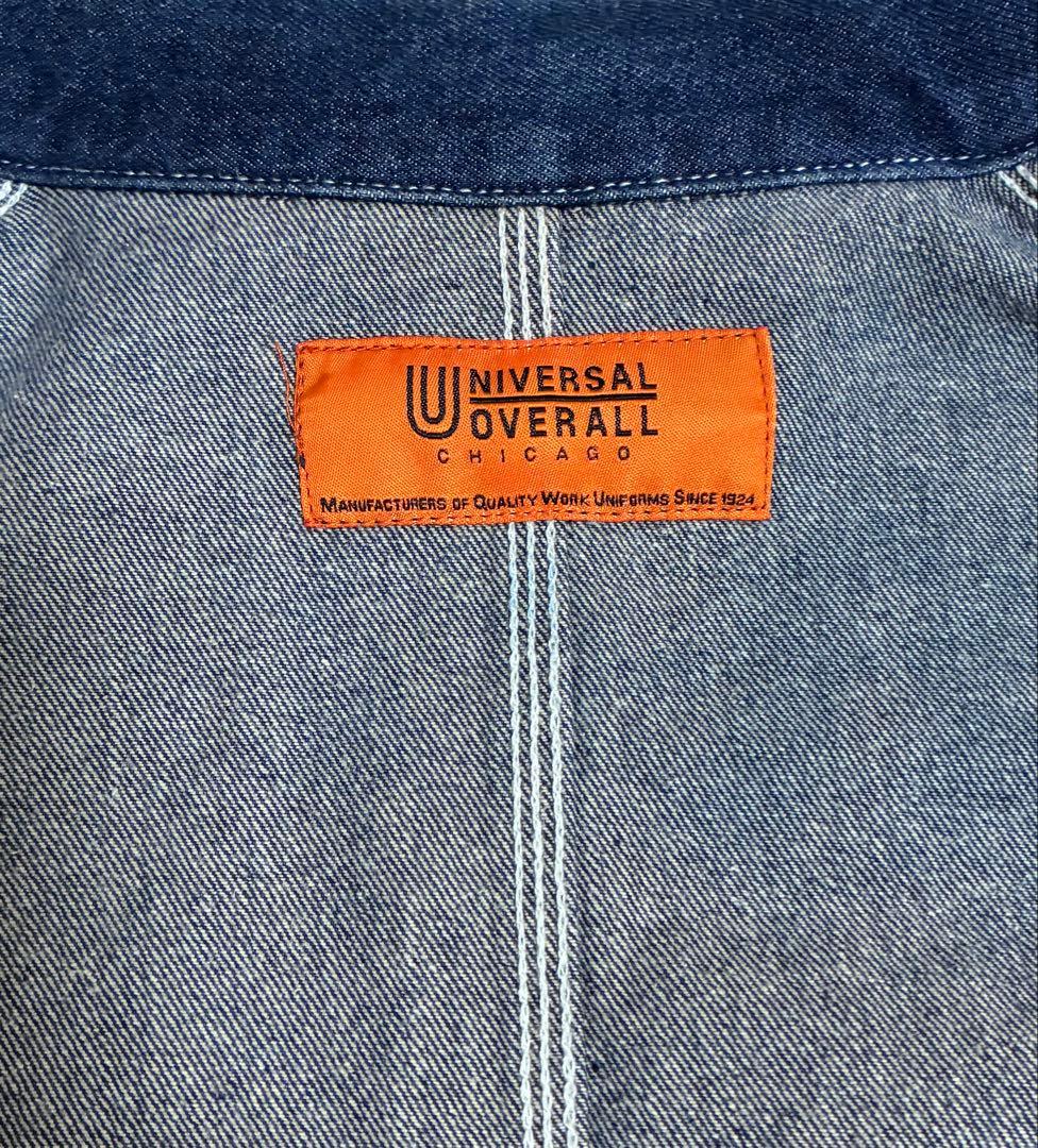【美品】UNIVERSAL OVERALL デニムカバーオール