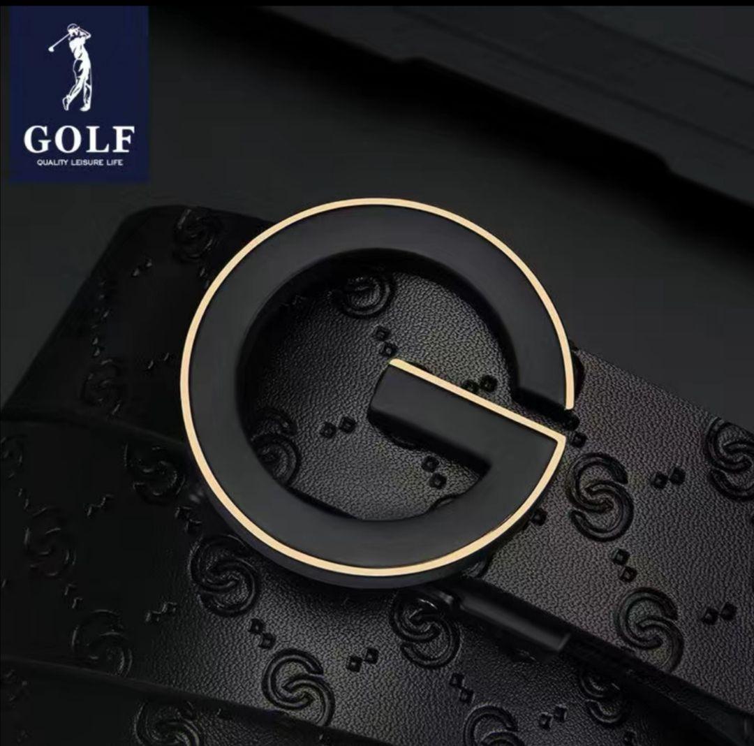 GOLF ゴルフ 牛革ベルト男女兼用