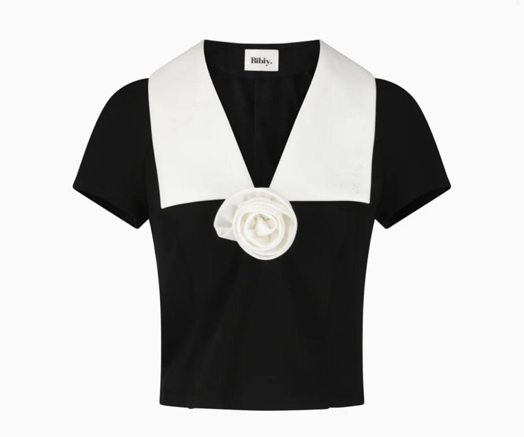 トップス STEPHANIE ROSETTE TOP