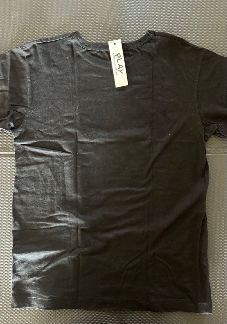 【新品】COMME des GARÇONS PLAY Tシャツ BLACK/黒