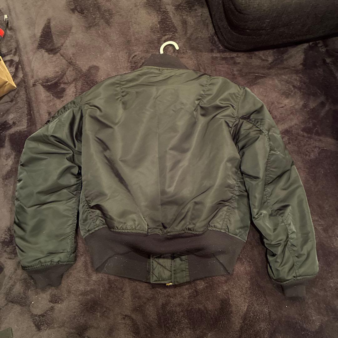 ALPHA INDUSTRIES MA-1 フライトジャケット　ブラック M