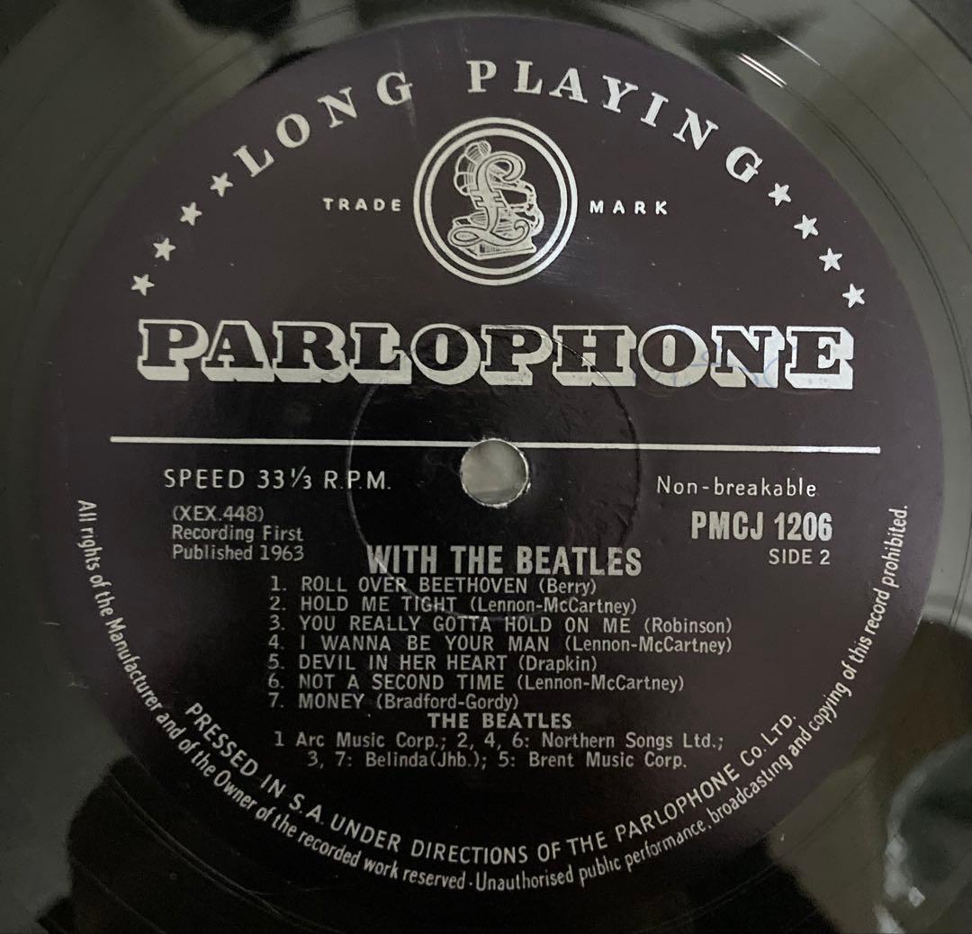 超絶レア南アフリカオリジナルWith The Beatlesビートルズレコード