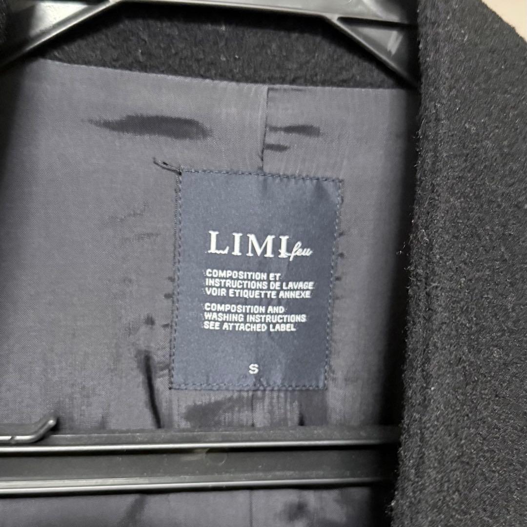 yohji yamamoto LIMIfeu リミフゥ ウールコート 黒