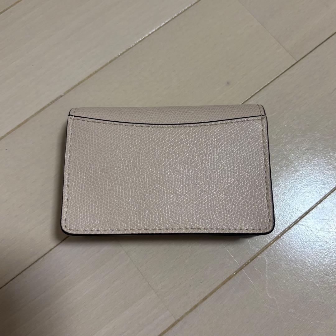 FURLA 名刺入れ ベージュ 箱・巾着袋付き