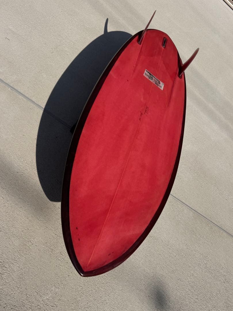配送込xenosurfboard ミニミッド　サーフボード　トライピン5.7