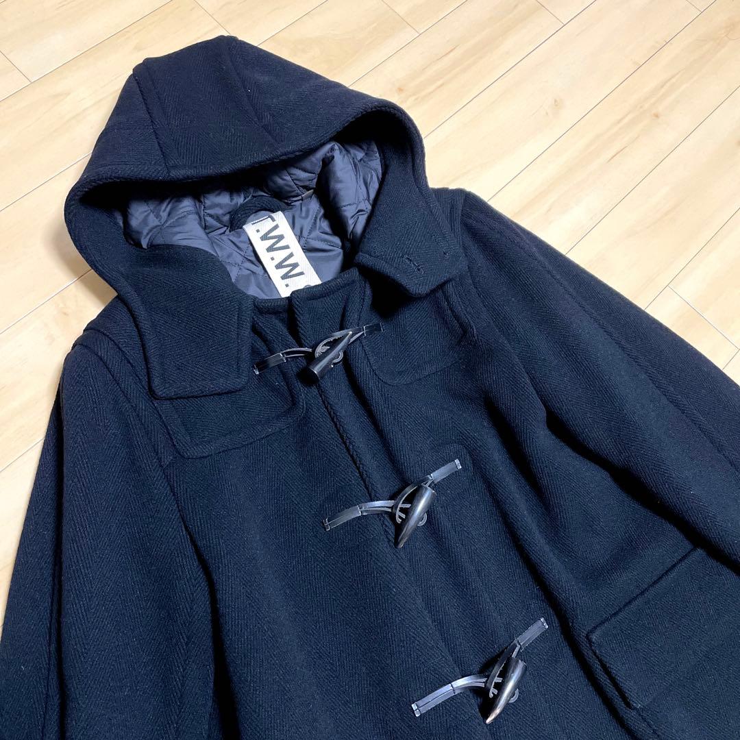 新品　トラディショナルウェザーウェア ダッフルコート　HOPKINS 黒