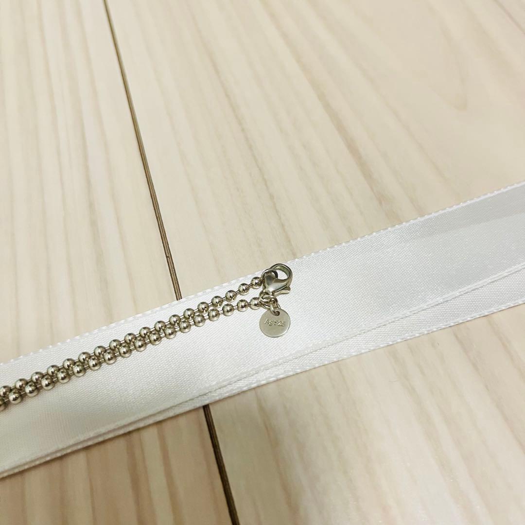【廃盤レアモデル】TIFFANY＆CO ティファニー ビーズチェーン 20in