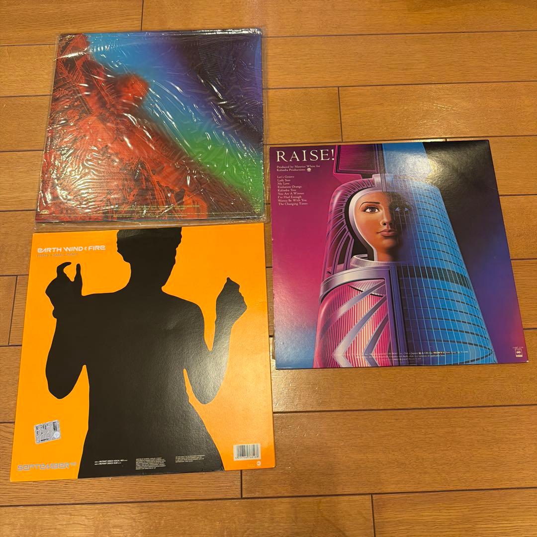 Earth, Wind & Fire レコード 3枚セット