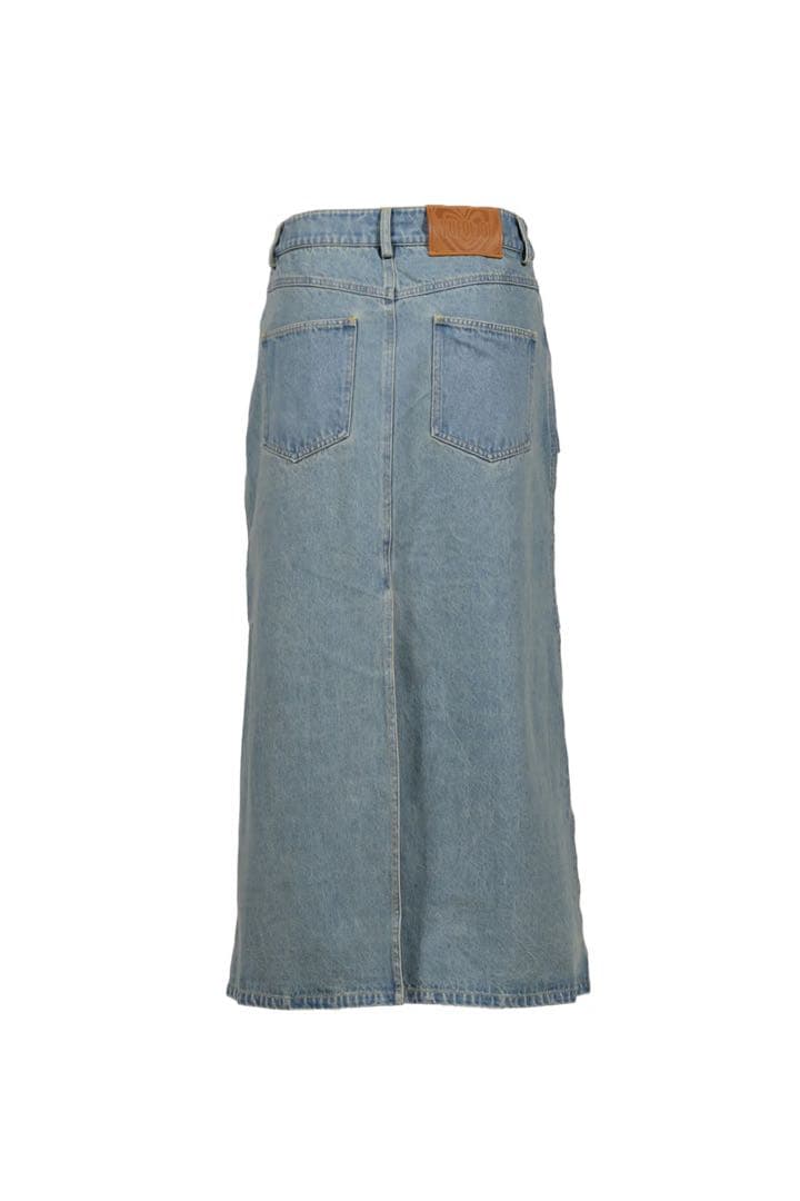 YUEQI QI DENIM SUAN PAN SKIRT デニムスカート