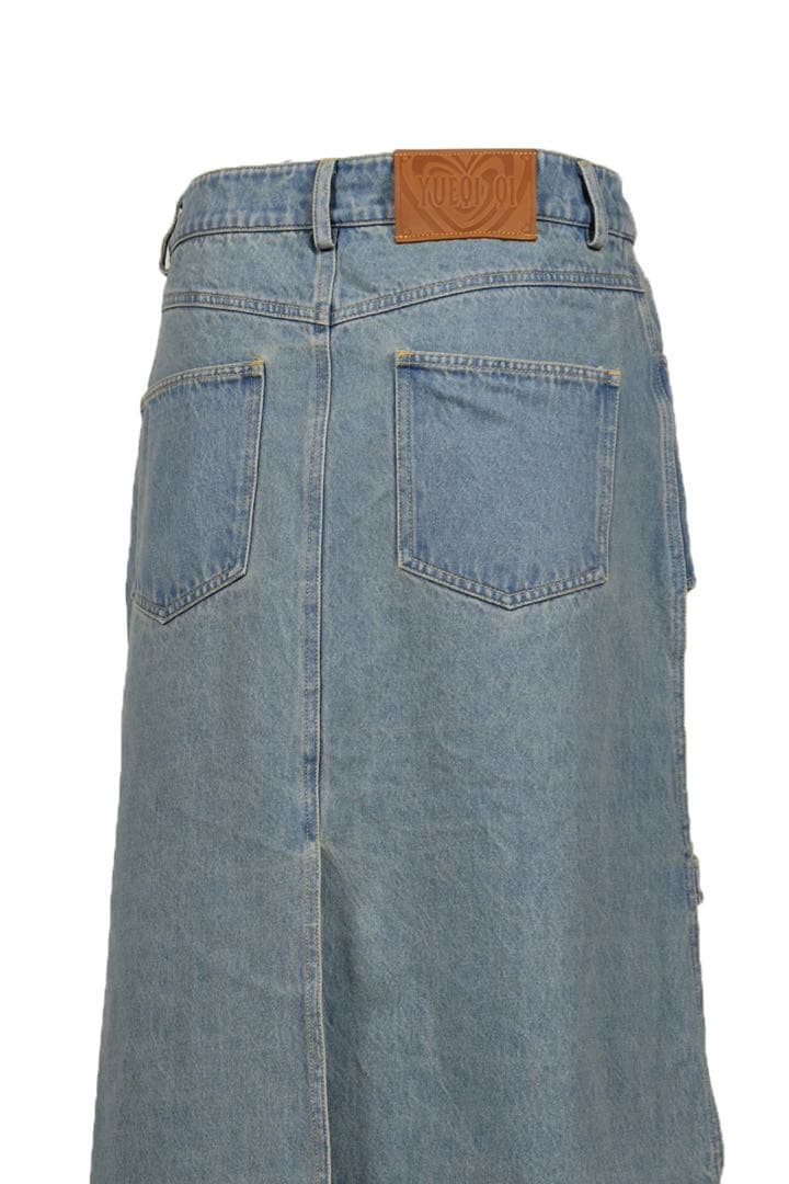 YUEQI QI DENIM SUAN PAN SKIRT デニムスカート