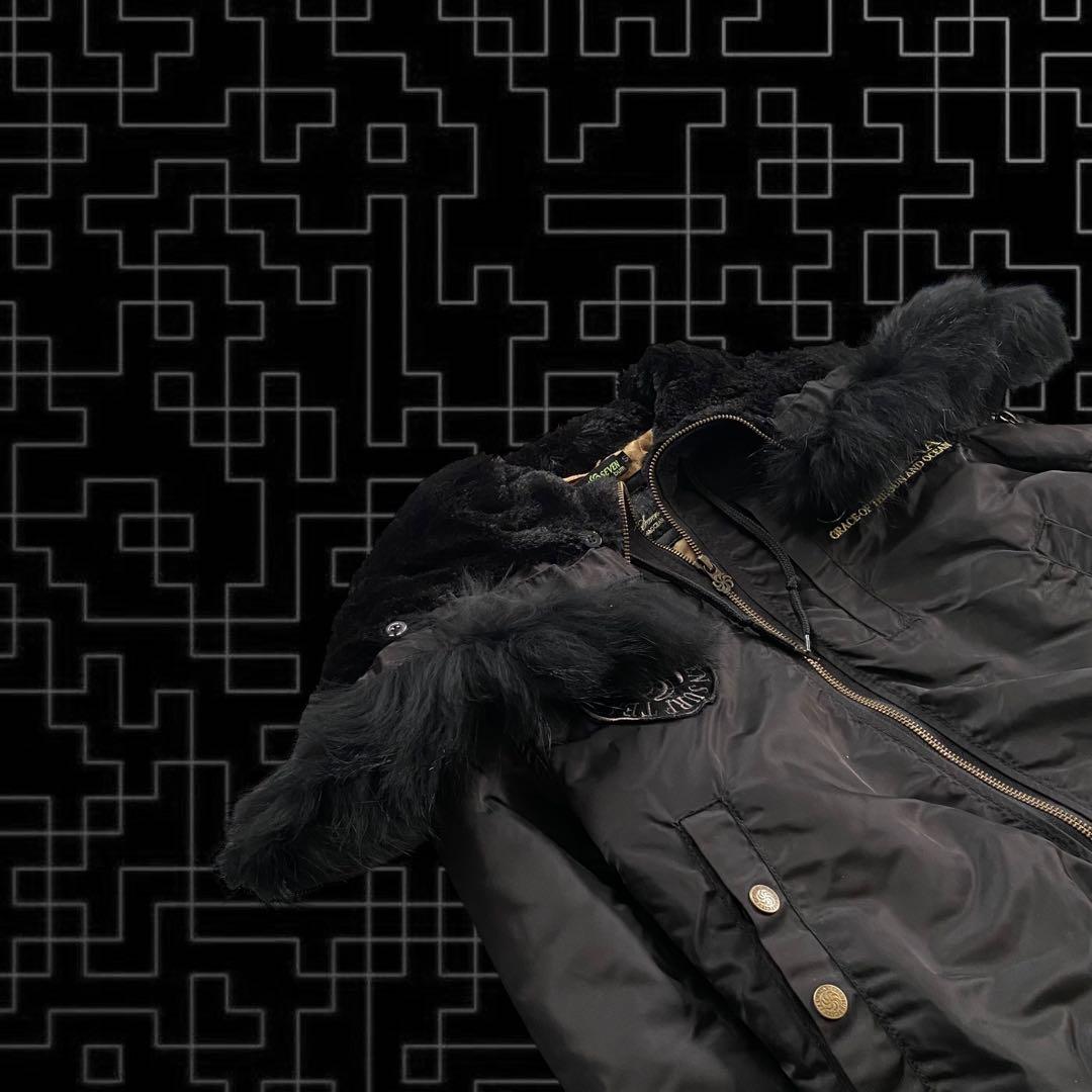 BANANASEVEN 00s n2b fur jacket y2k お兄系