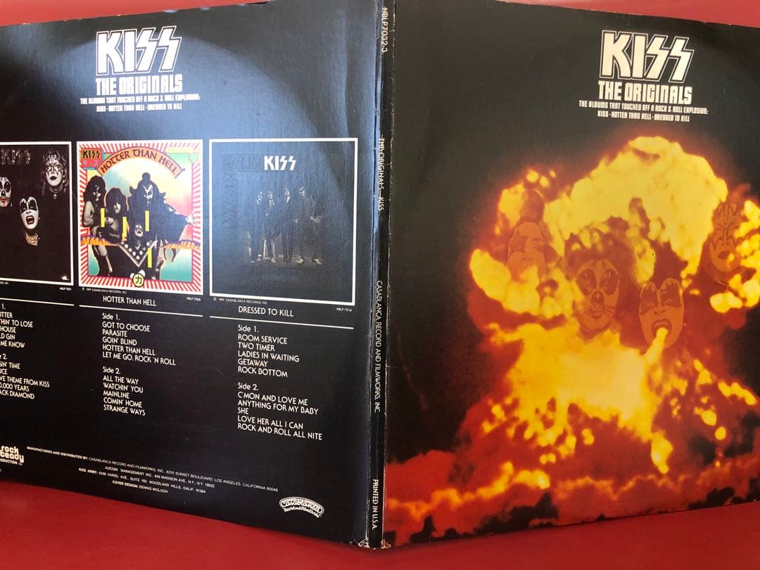 【KISS THE ORIGINALS】地獄の全貌1977 2nd Print