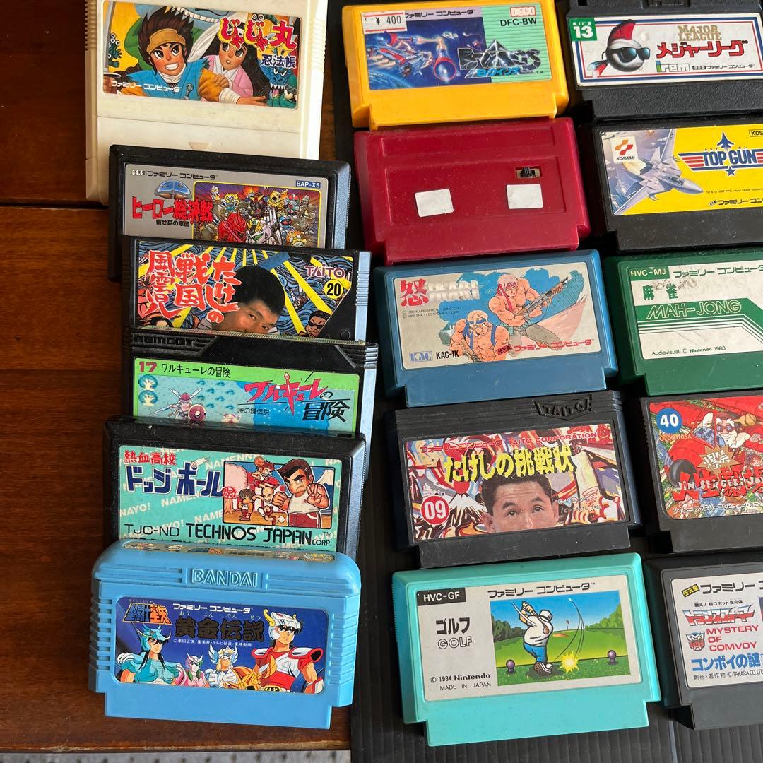 ファミコン　カセットまとめ売り
