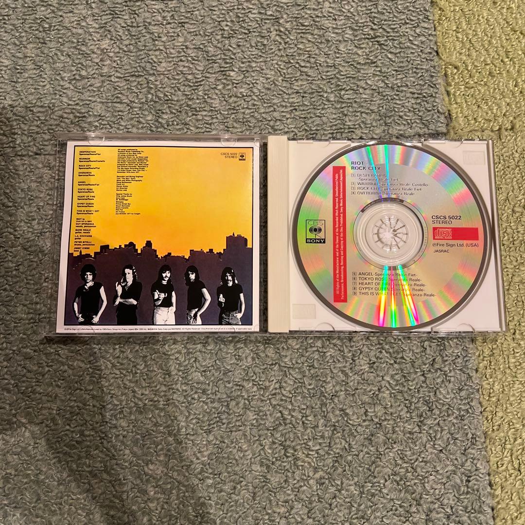 Riot 国内盤帯付CD１７枚セット