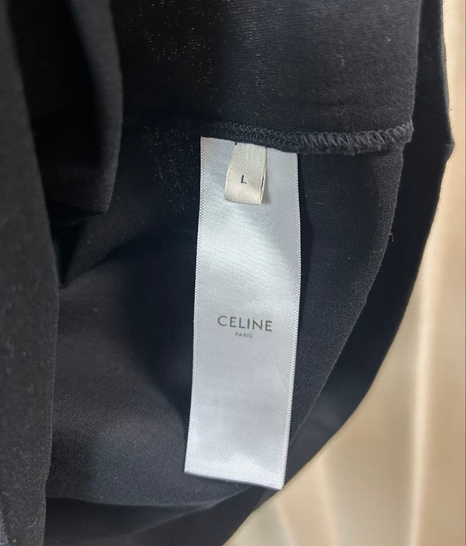 CELINE セリーヌ Tシャツ ブラック L