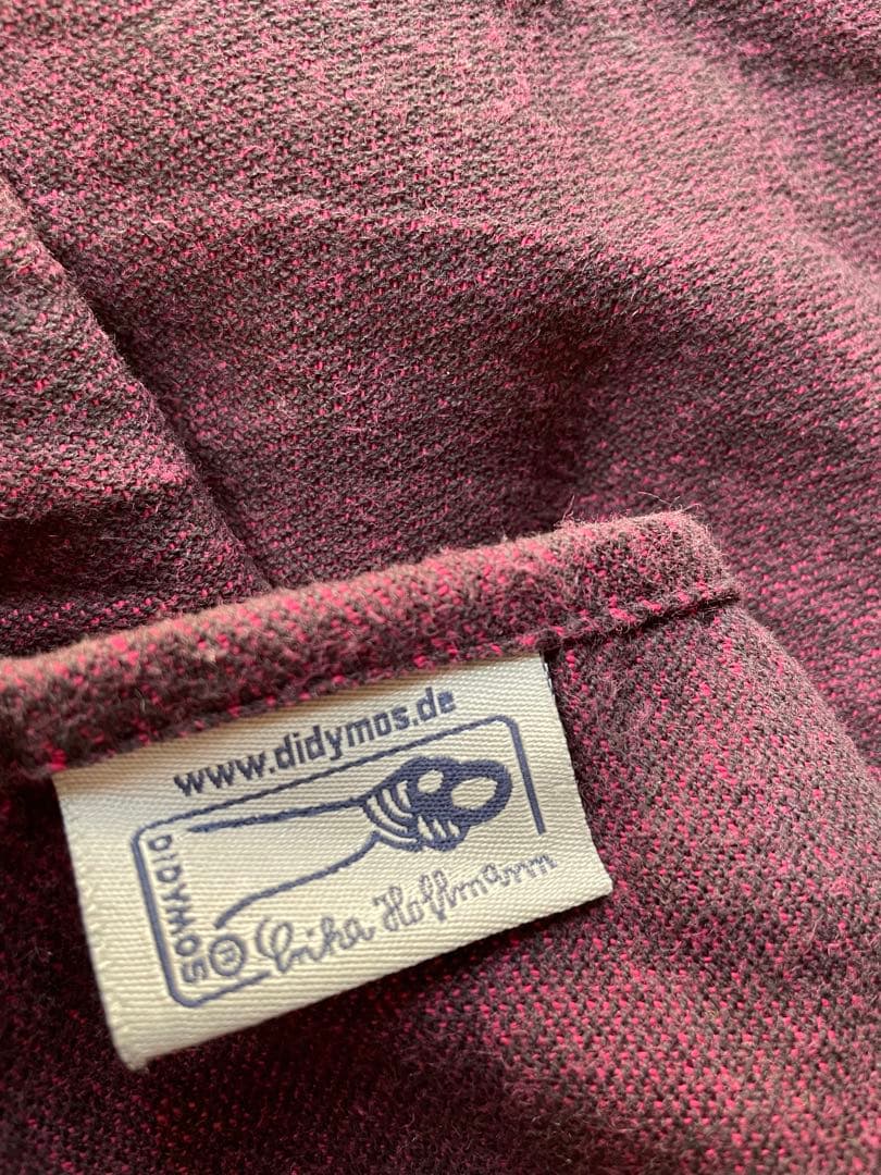 ディディモス Didymos ベビーラップ サイズ5 説明書付き