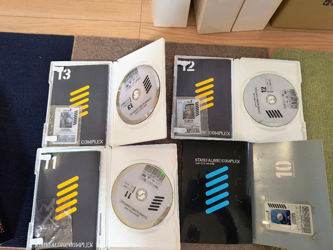 攻殻機動隊 S.A.C / S.A.C 2ndGIG DVD26巻 サントラ2枚