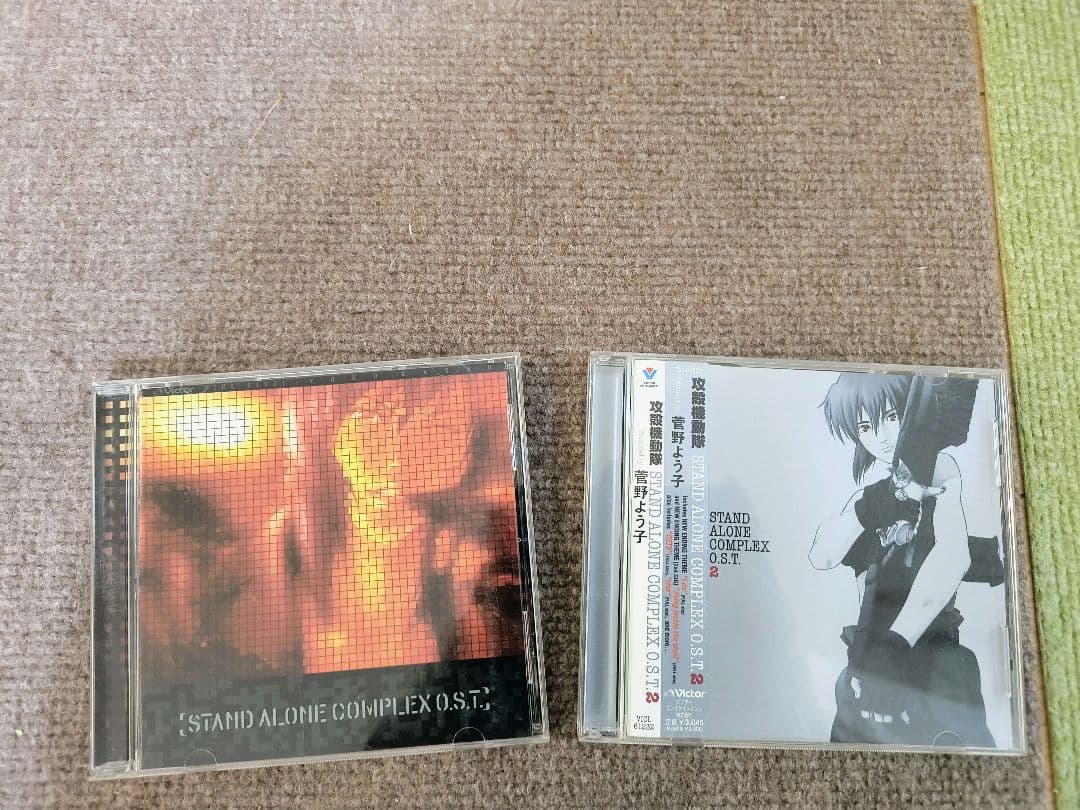攻殻機動隊 S.A.C / S.A.C 2ndGIG DVD26巻 サントラ2枚