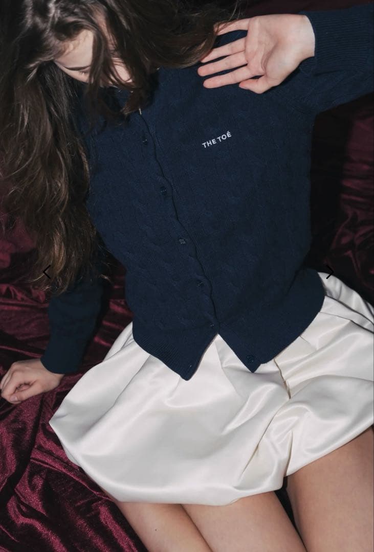 新品未使用 the toe Baker Cardigan NAVY