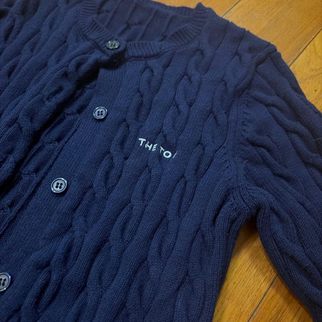 新品未使用 the toe Baker Cardigan NAVY