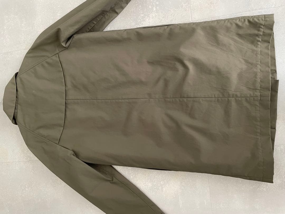 Theory luxe ステンカラーコート　キルティングライナーつき