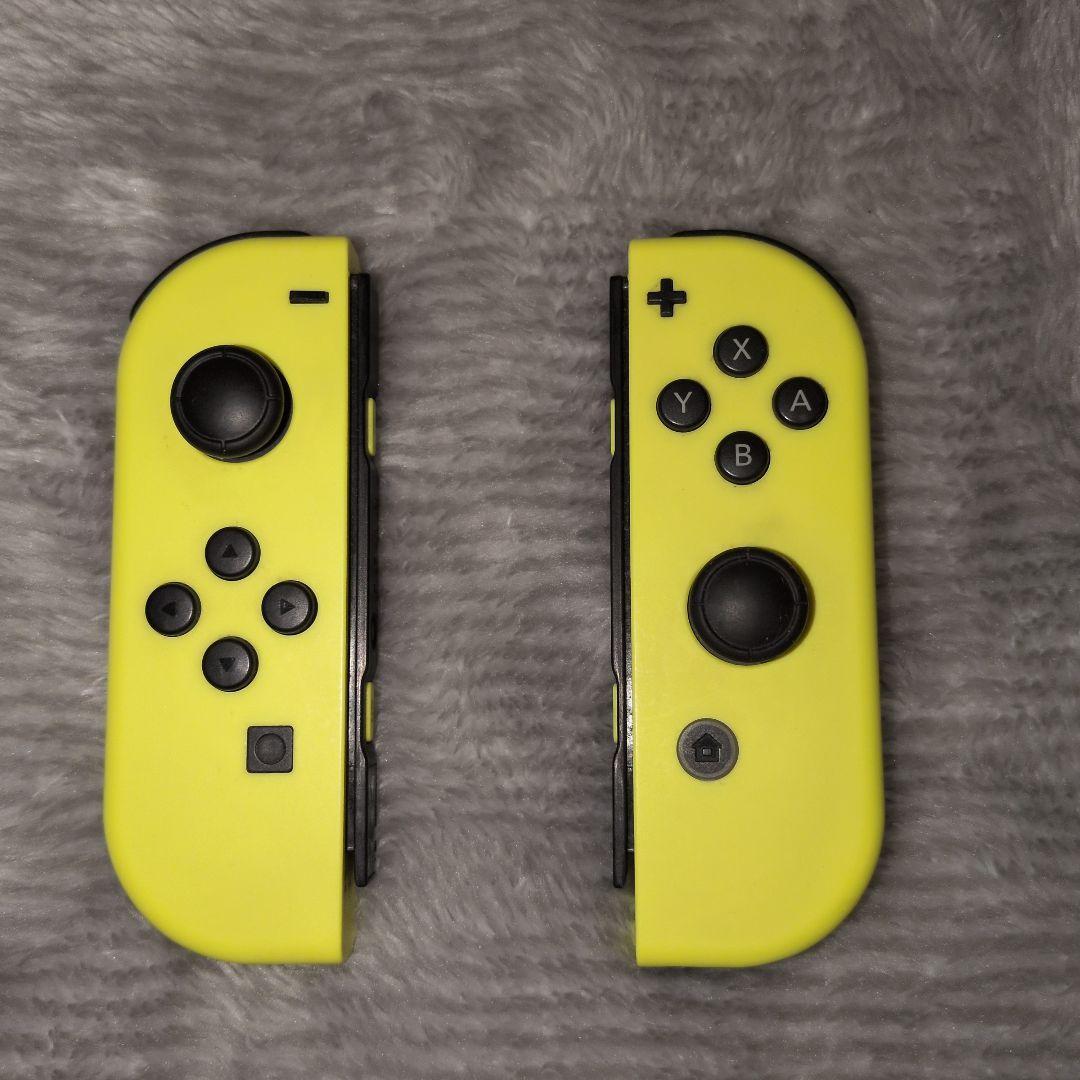 美品 Nintendo Switch 本体 ネオンイエロー Joy-Con付き
