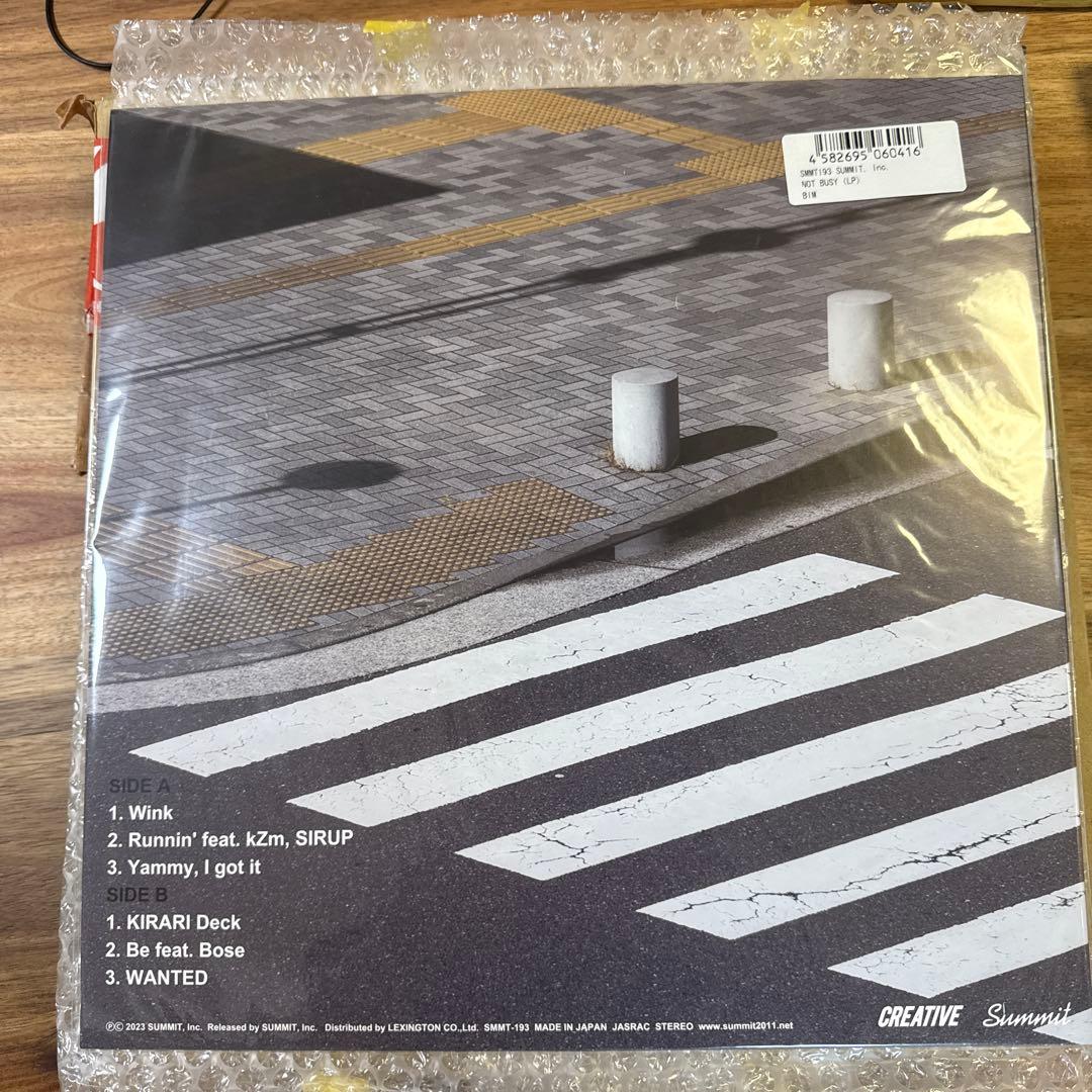 BIM NOT BUSY レコード