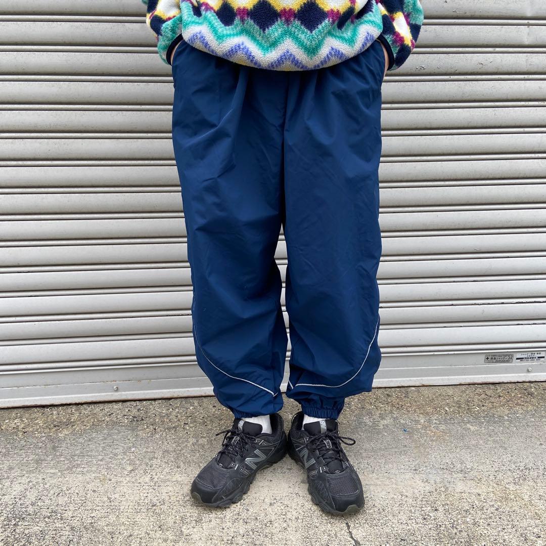 すいUS AIR FORCE☆IPFU☆ナイロントレーニングパンツ☆紺☆M