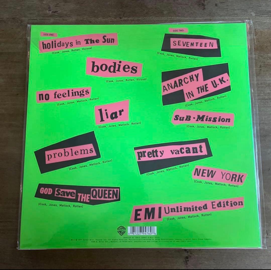 Sex Pistols 勝手にしやがれ　限定版 レコード
