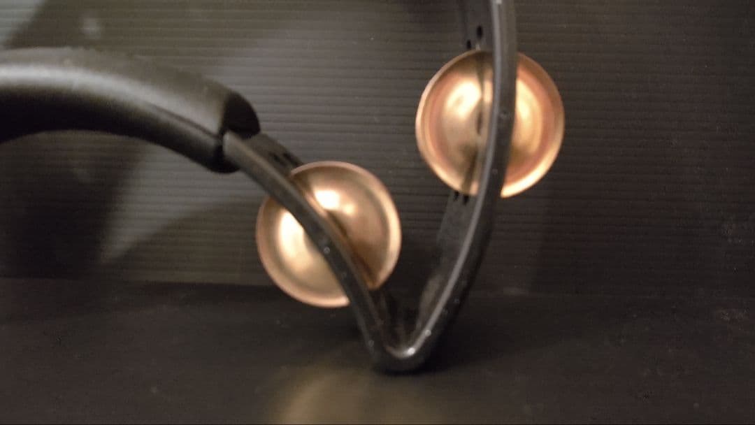 (BLACKスチール)MEINLとリズムテック(ブラス)(スチール)タンバリン