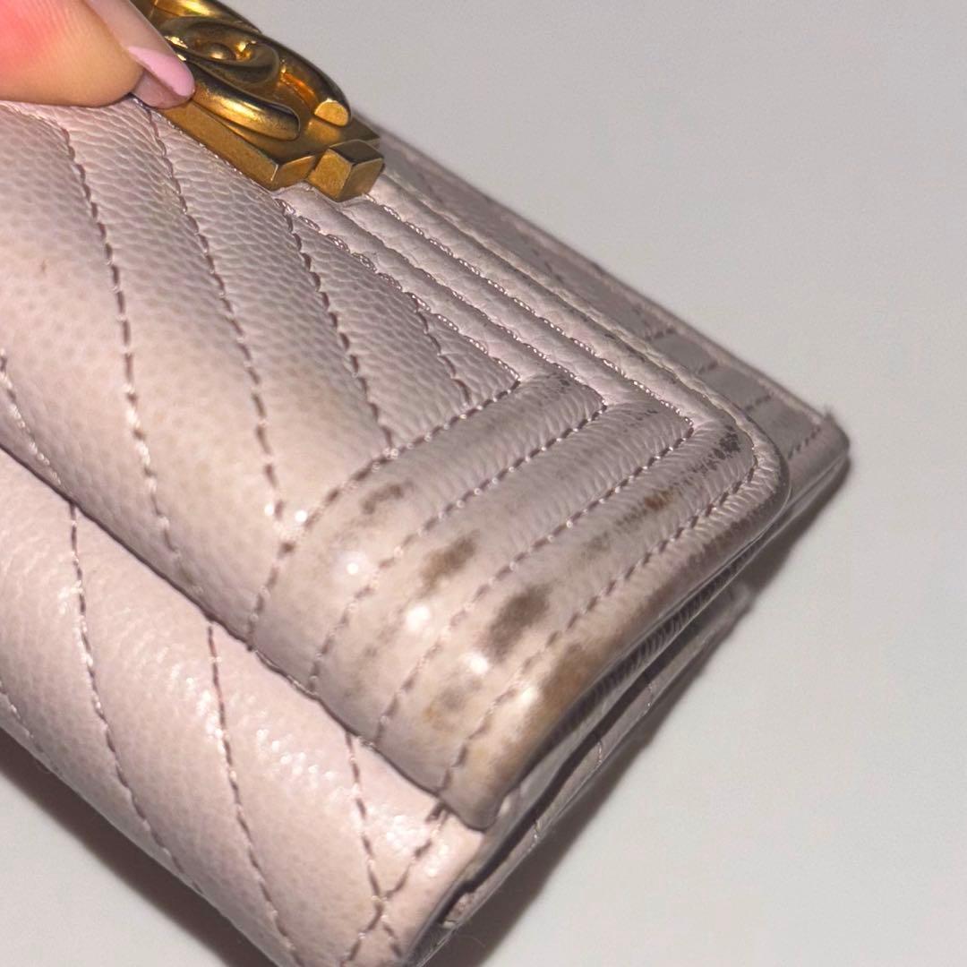 ‼️さらに値下げ‼️【CHANEL】三つ折り財布｜スモールウォレット
