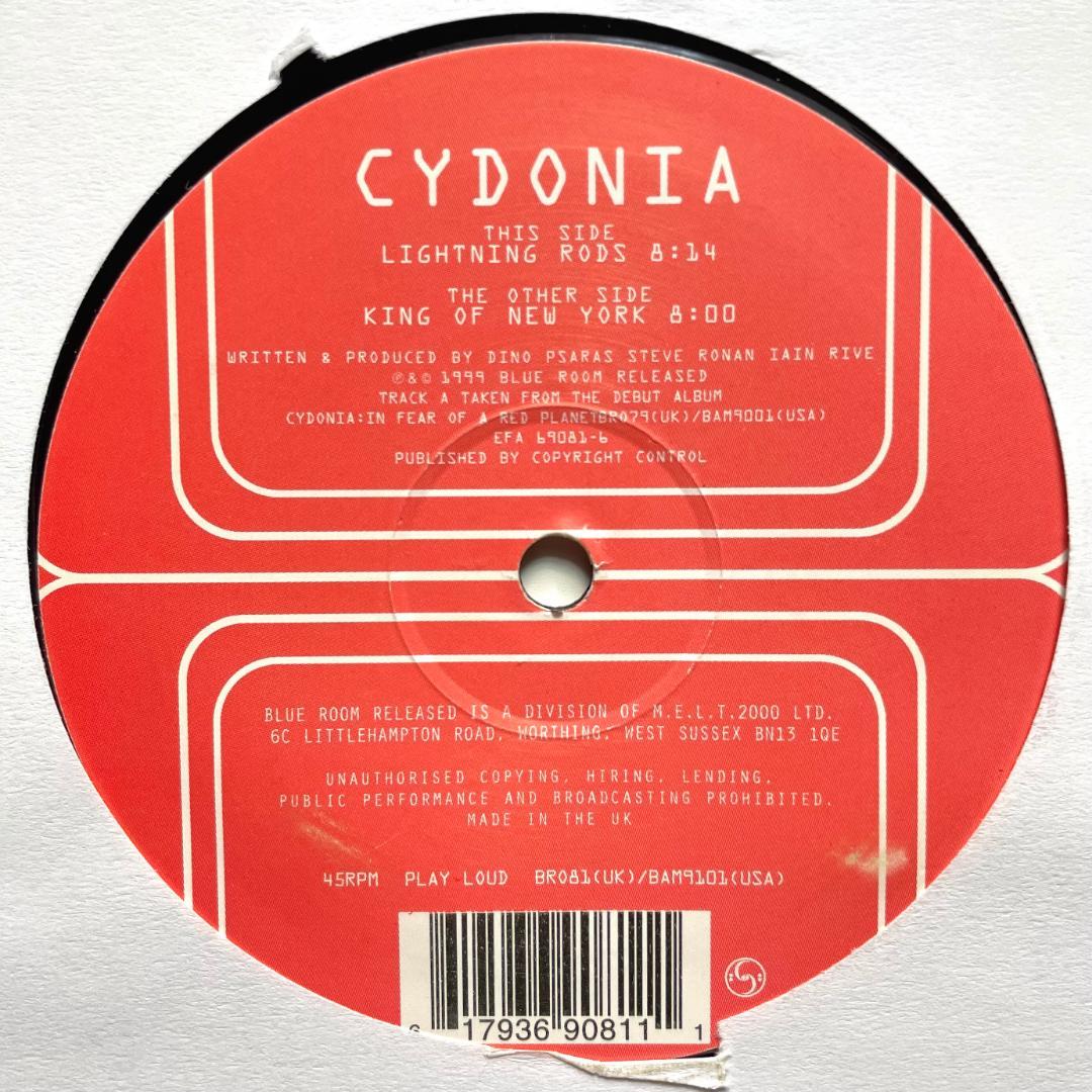 洋楽 Cydonia Lightning Rods King Of New York