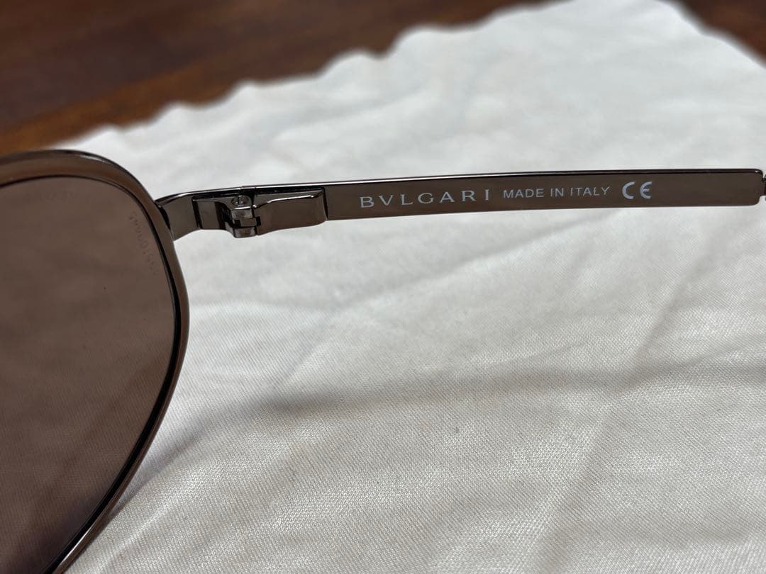 BVLGARI ブラウンレンズ サングラス