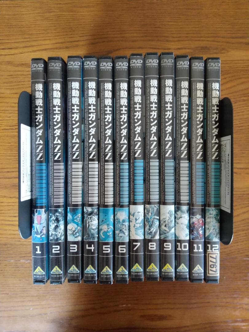 機動戦士ガンダムZZ 　DVD 全12巻セット　レンタル