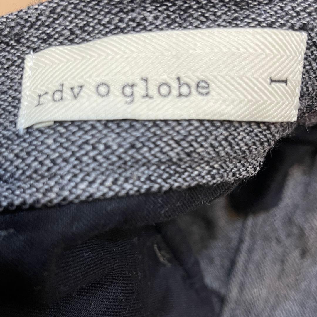 rdv o globe ウール　リネン　サルエルパンツ【size 1】
