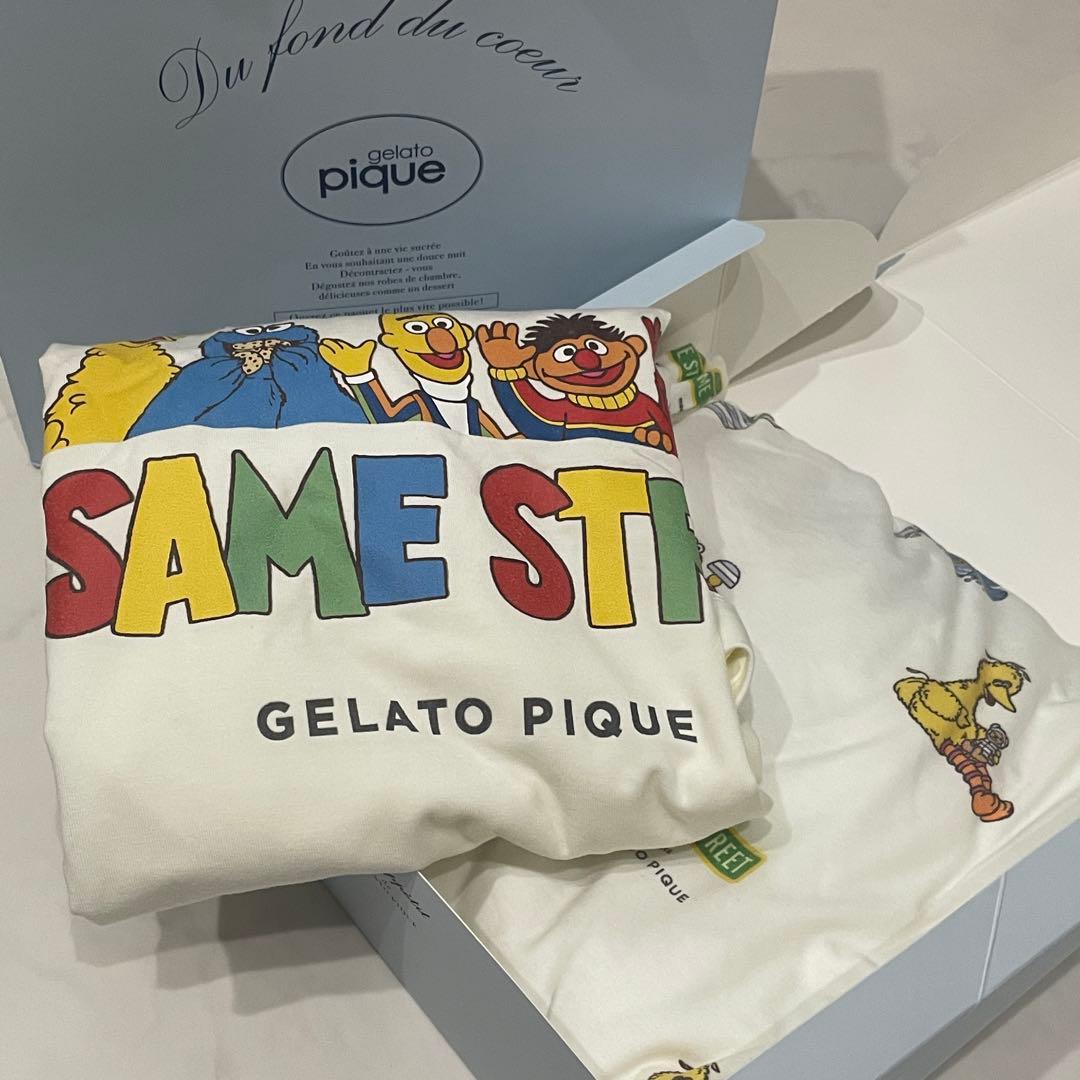SESAMESTREET gelatopique コラボ　パジャマ