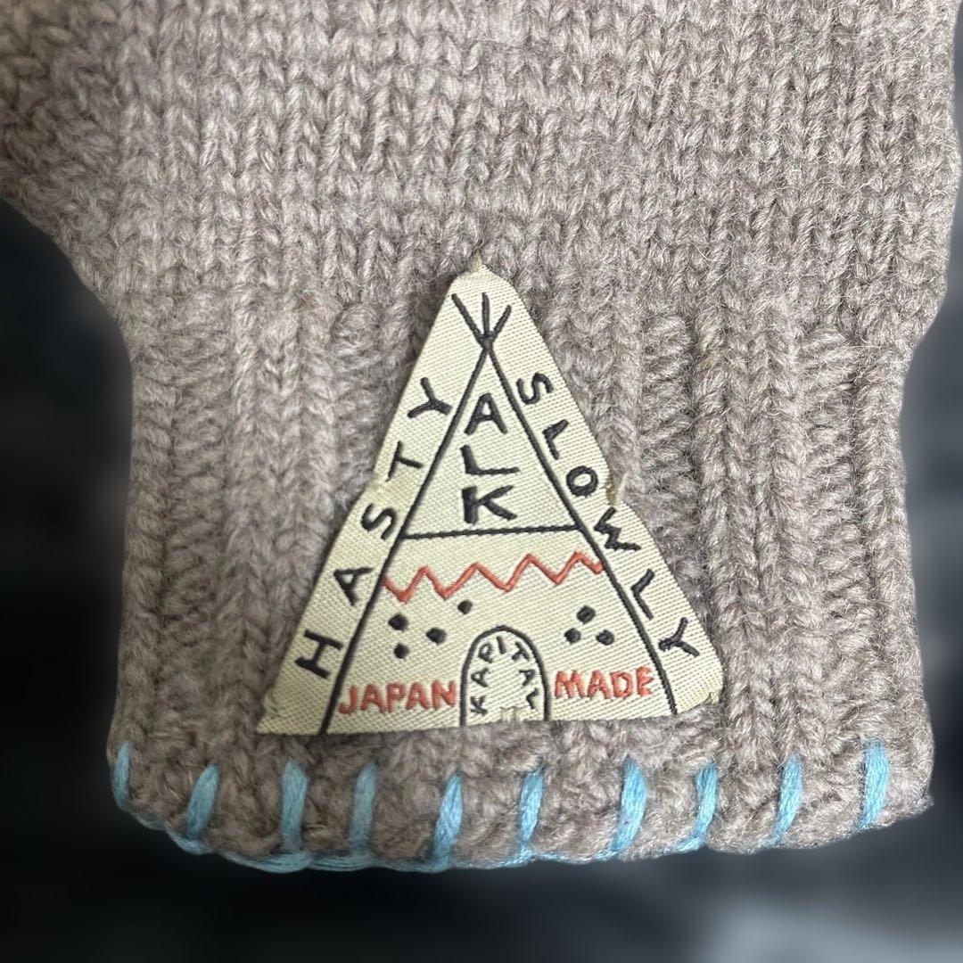 KAPITAL Wool Folktale Gloves SPEAKEASY刺繍