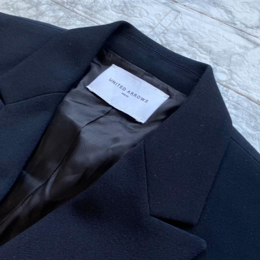 美品◎UNITED ARROWS UWSC W ダブルボタン ブレザー 34