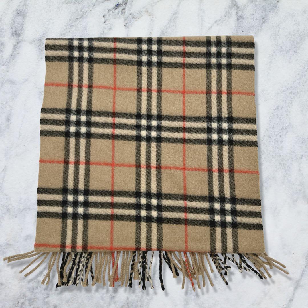 BURBERRY バーバリー カシミヤ マフラー ノバチェック バーバリーズ