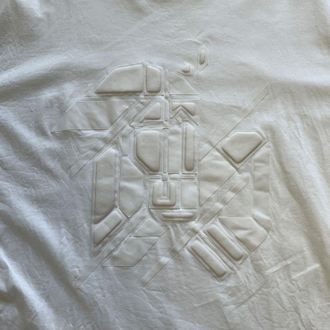 極美品✨エルメス 22SS Tシャツ 3D エンボス シュヴォーアシンメトリー