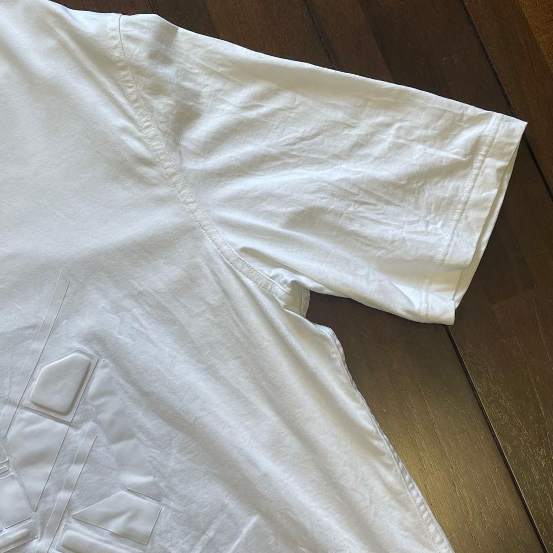 極美品✨エルメス 22SS Tシャツ 3D エンボス シュヴォーアシンメトリー