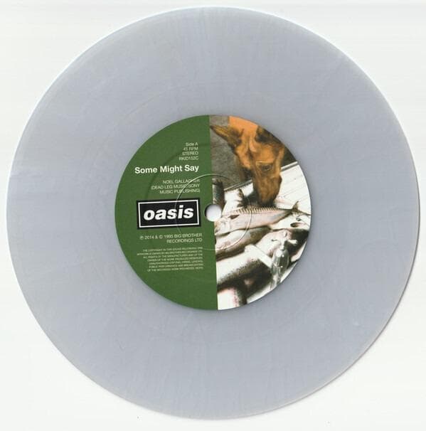 新品　OASIS　Some Might Say　 限定 7” カラー盤レコード