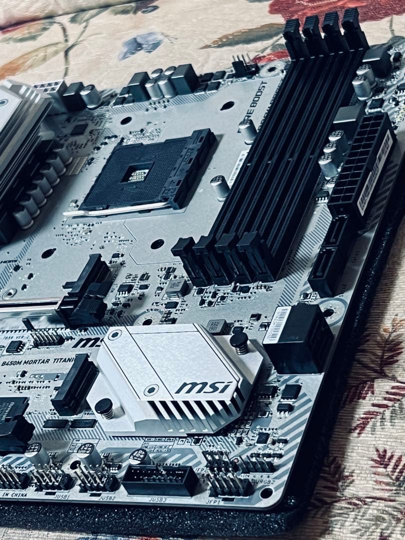マザーボード MSI B450M MORTAR TITANIUM