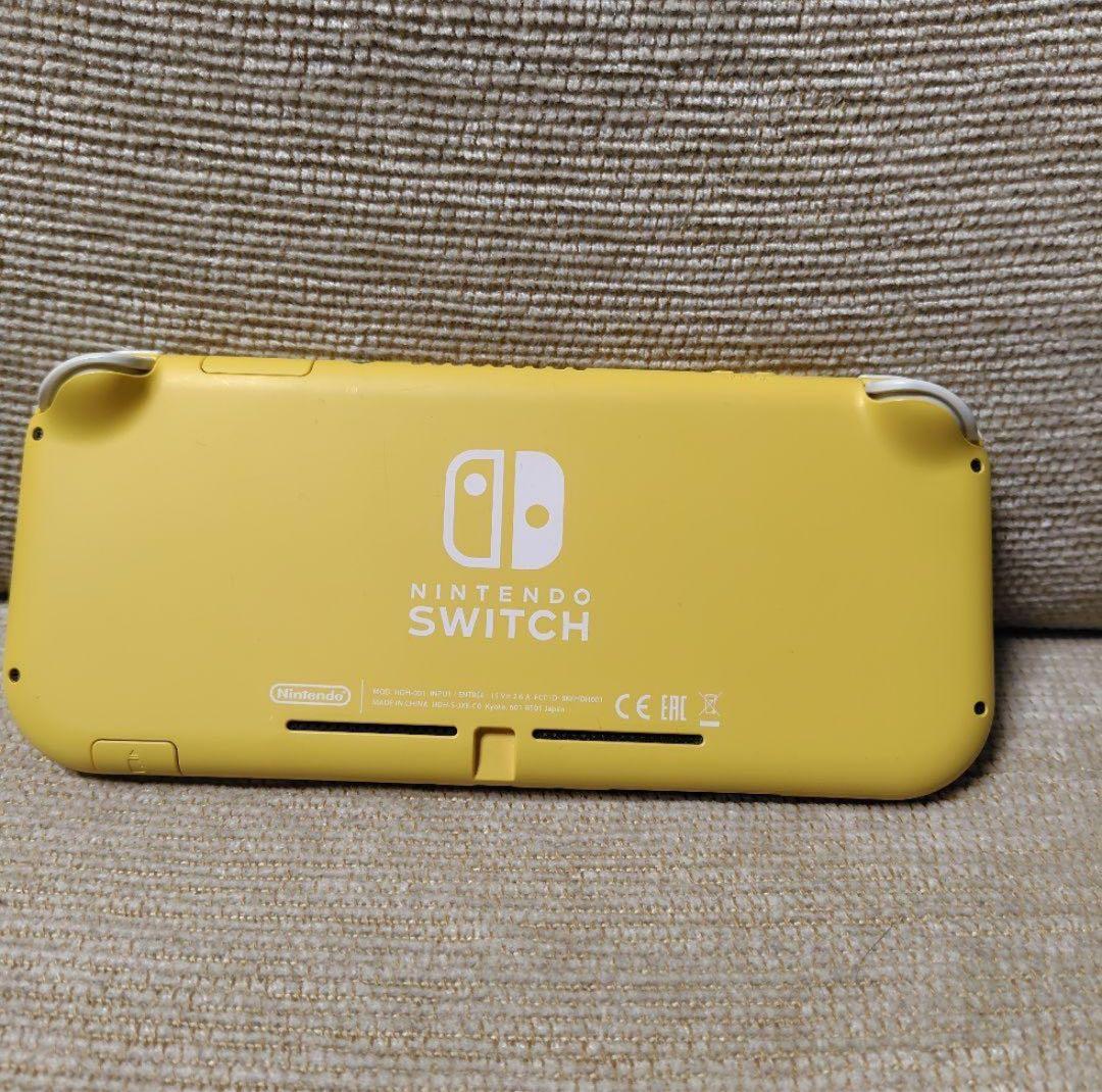 Nintendo Switch Lite イエロー本体のみ。ジャンク