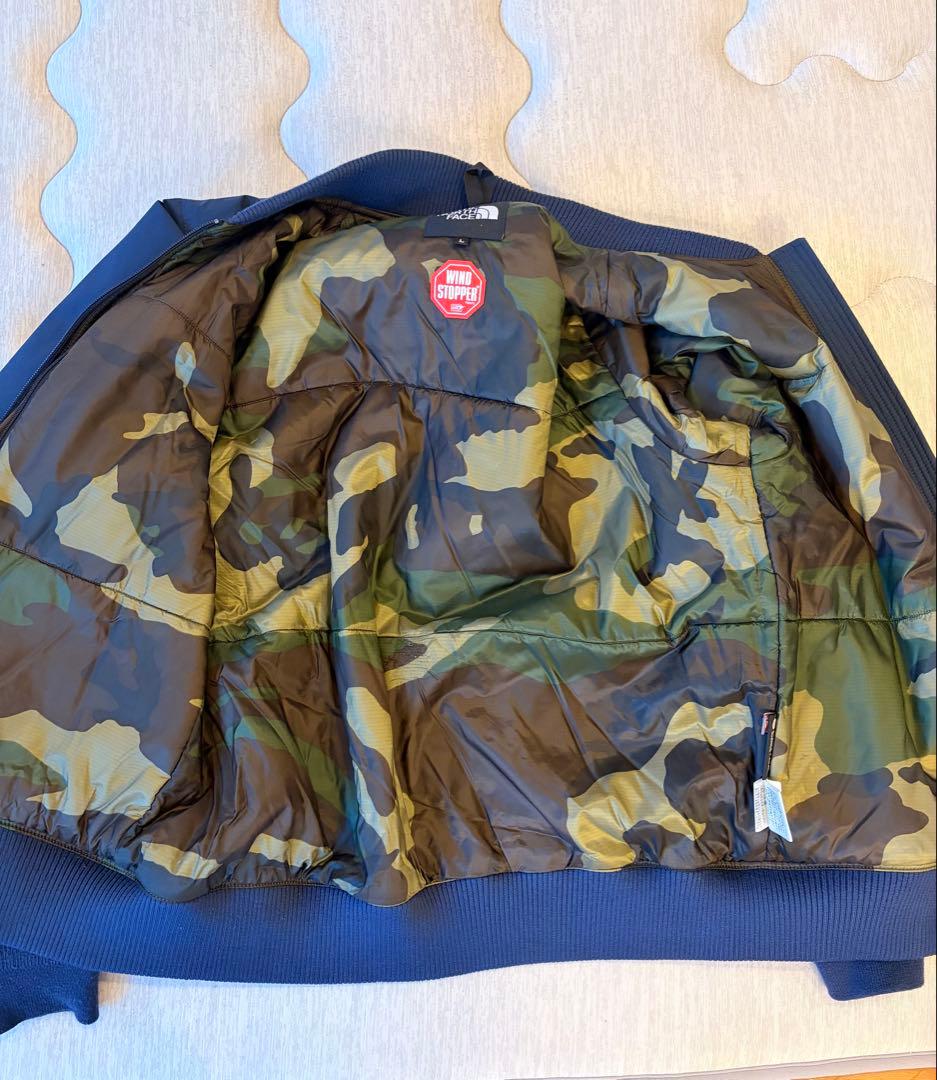 The North Face MA-1ジャケット ネイビー　Lサイズ