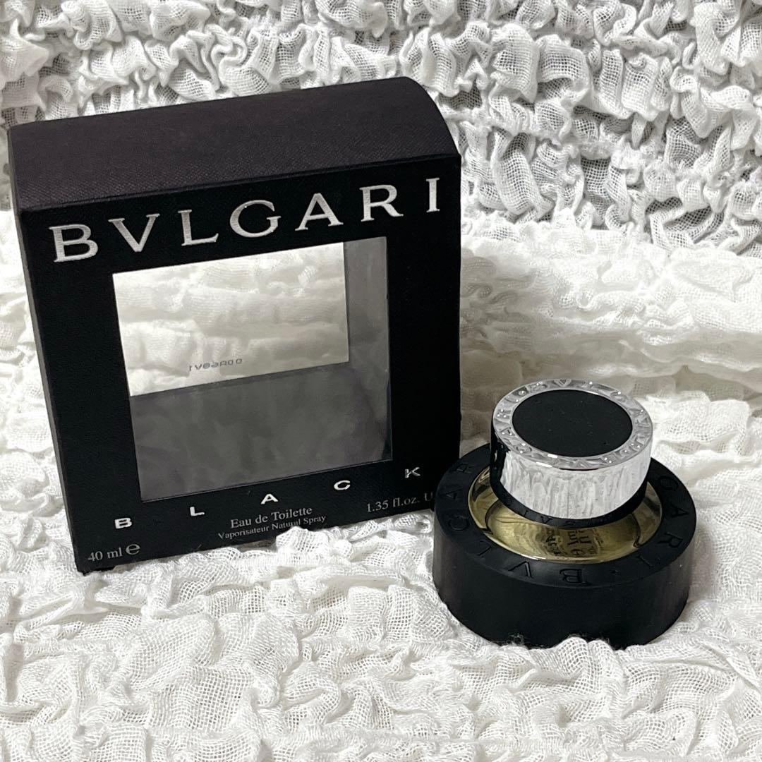 廃盤品✨残量90% BVLGARI BLACK オードトワレ 40ml 香水