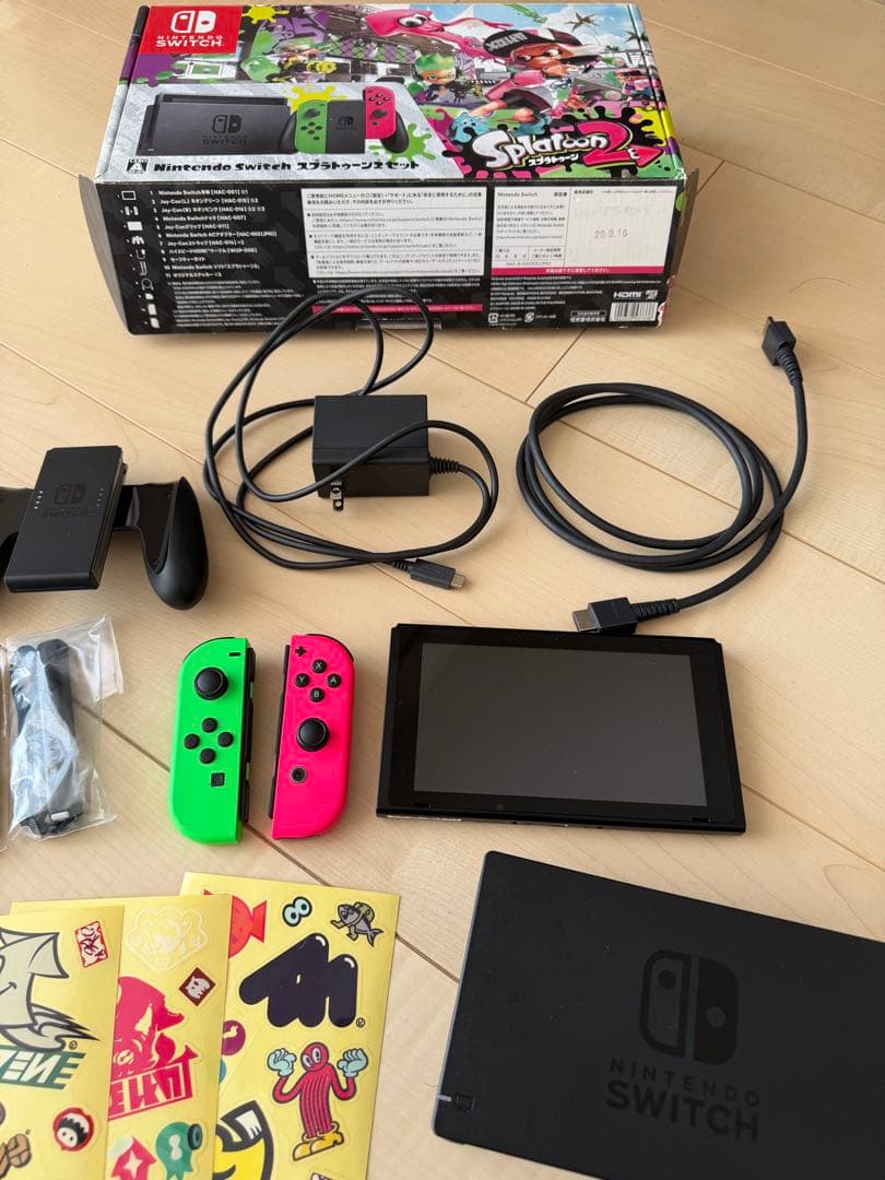 ニンテンドースイッチ本体＋LAN＋SD128Gの3点セット