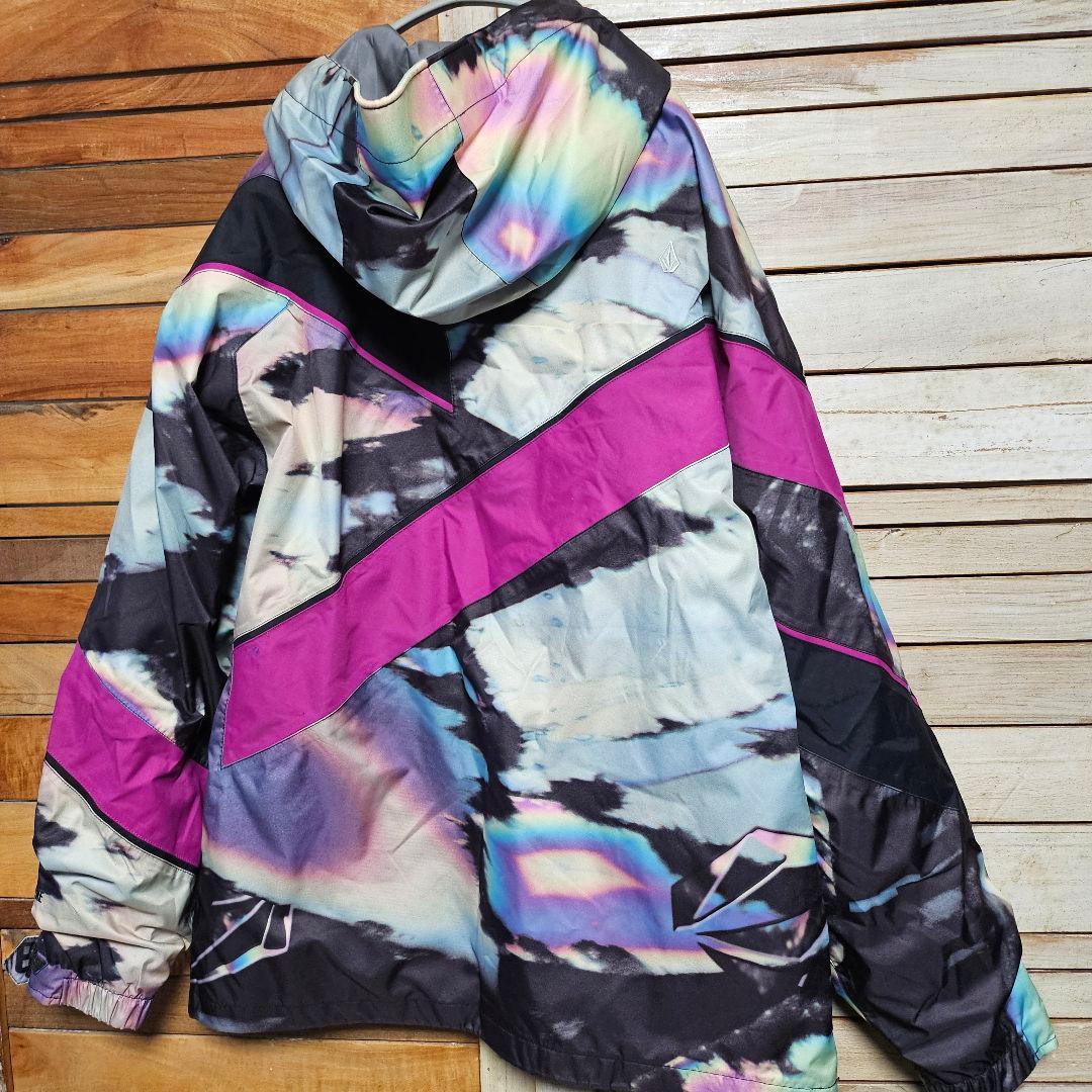 VOLCOM ボルコム スノーボード ウェア ジャケット マルチ柄 Mサイズ
