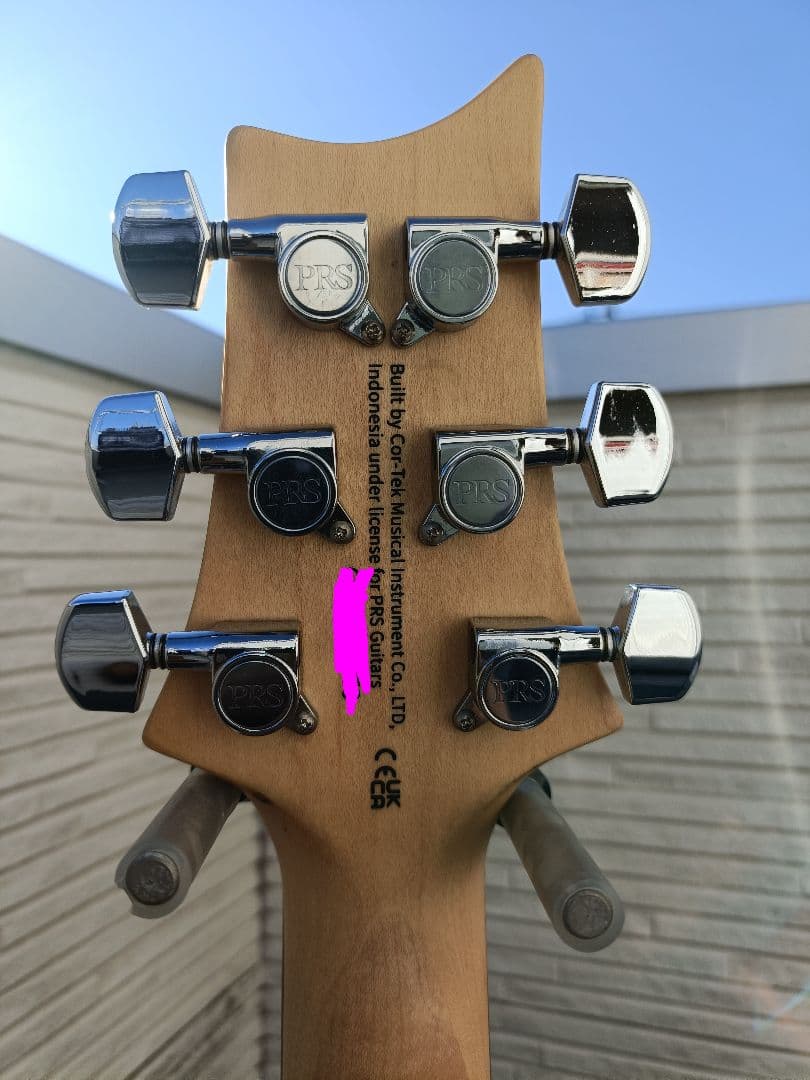 とっぴPRS SE CE24【純正ロックペグ交換】